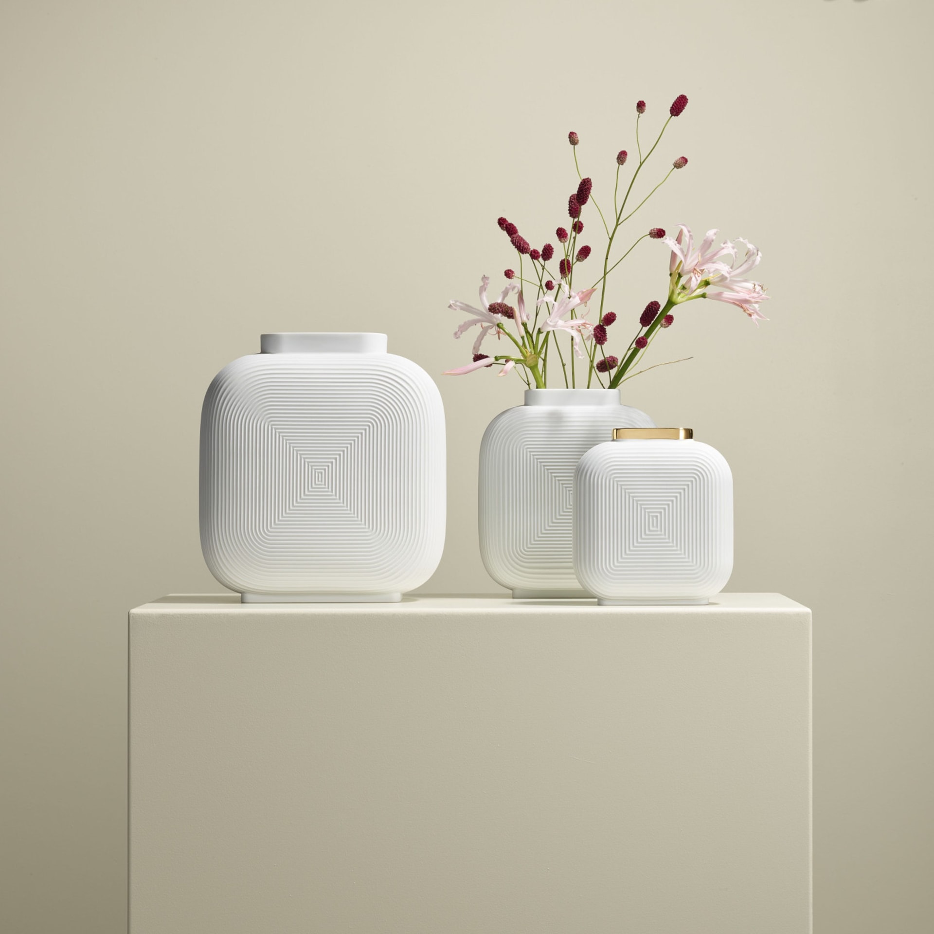 Fürstenberg, Linda vases, Vase small, gold