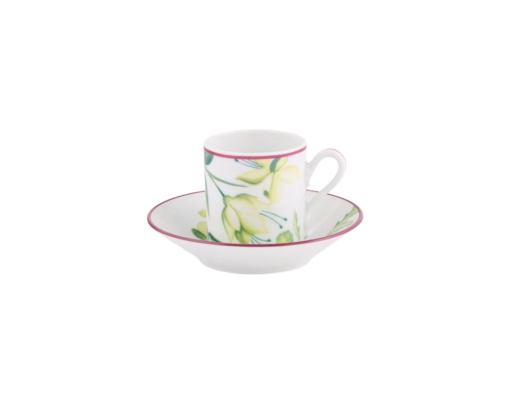 Ginori 1735, Florenza, Set of 2 coffee cups and saucers