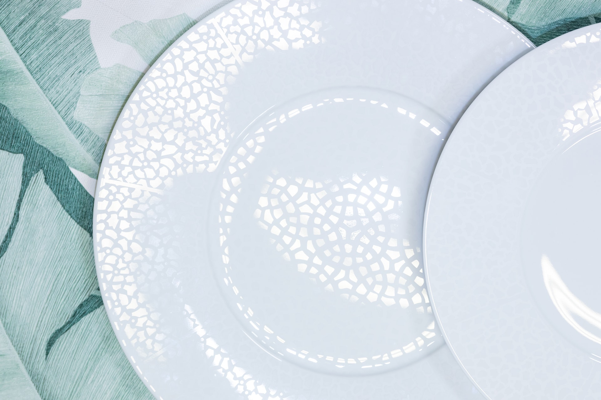 Robert Haviland & C. Parlon, Serengeti White, Dinner plate