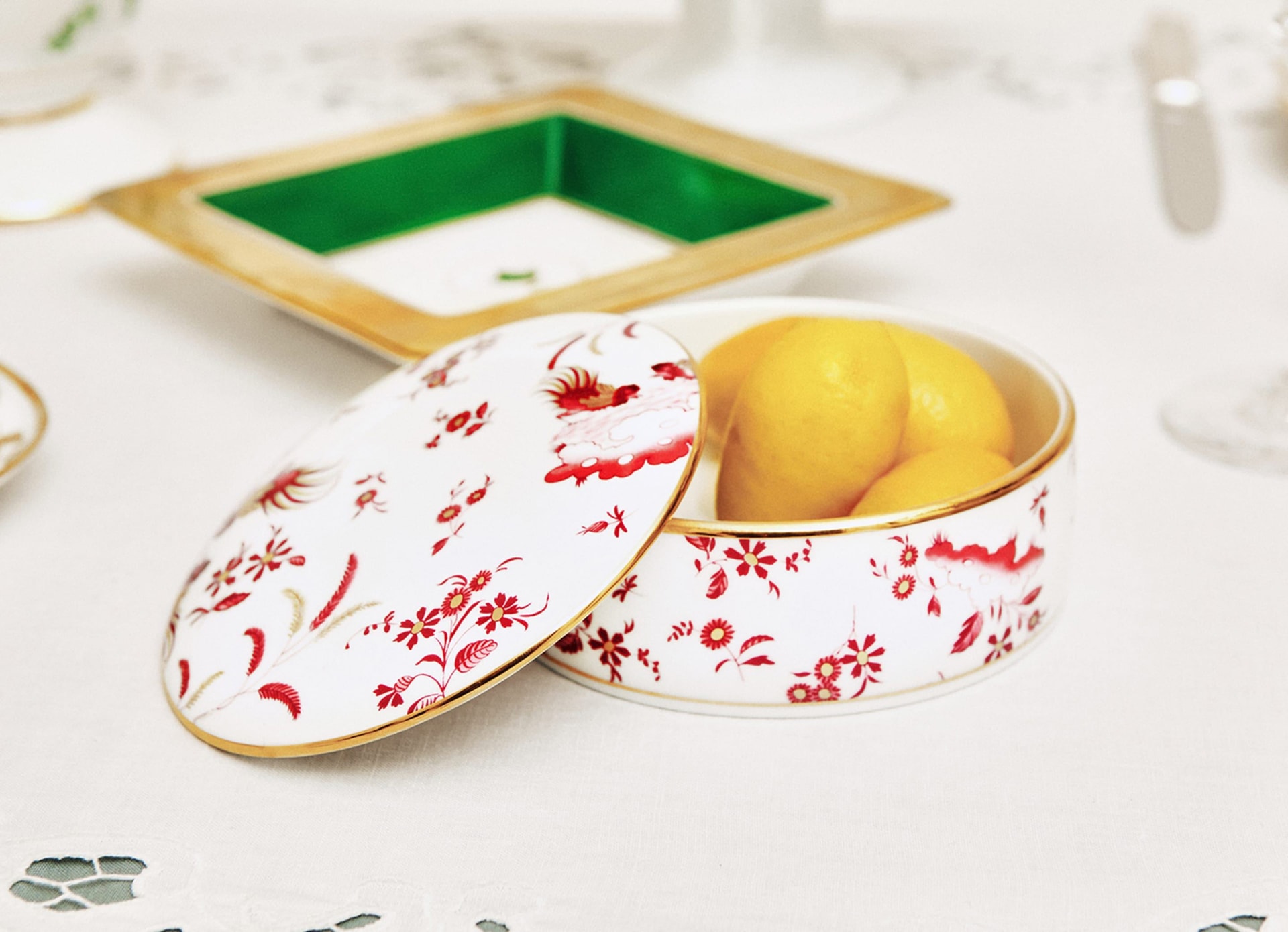 Ginori 1735, Oro Di Doccia, Trinket box