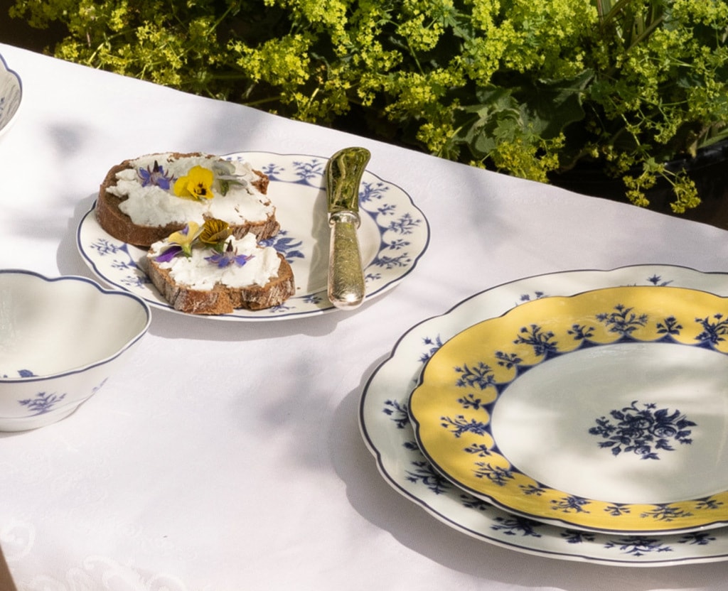 Bernardaud, Chateaubriand couleur, Bread and butter plate