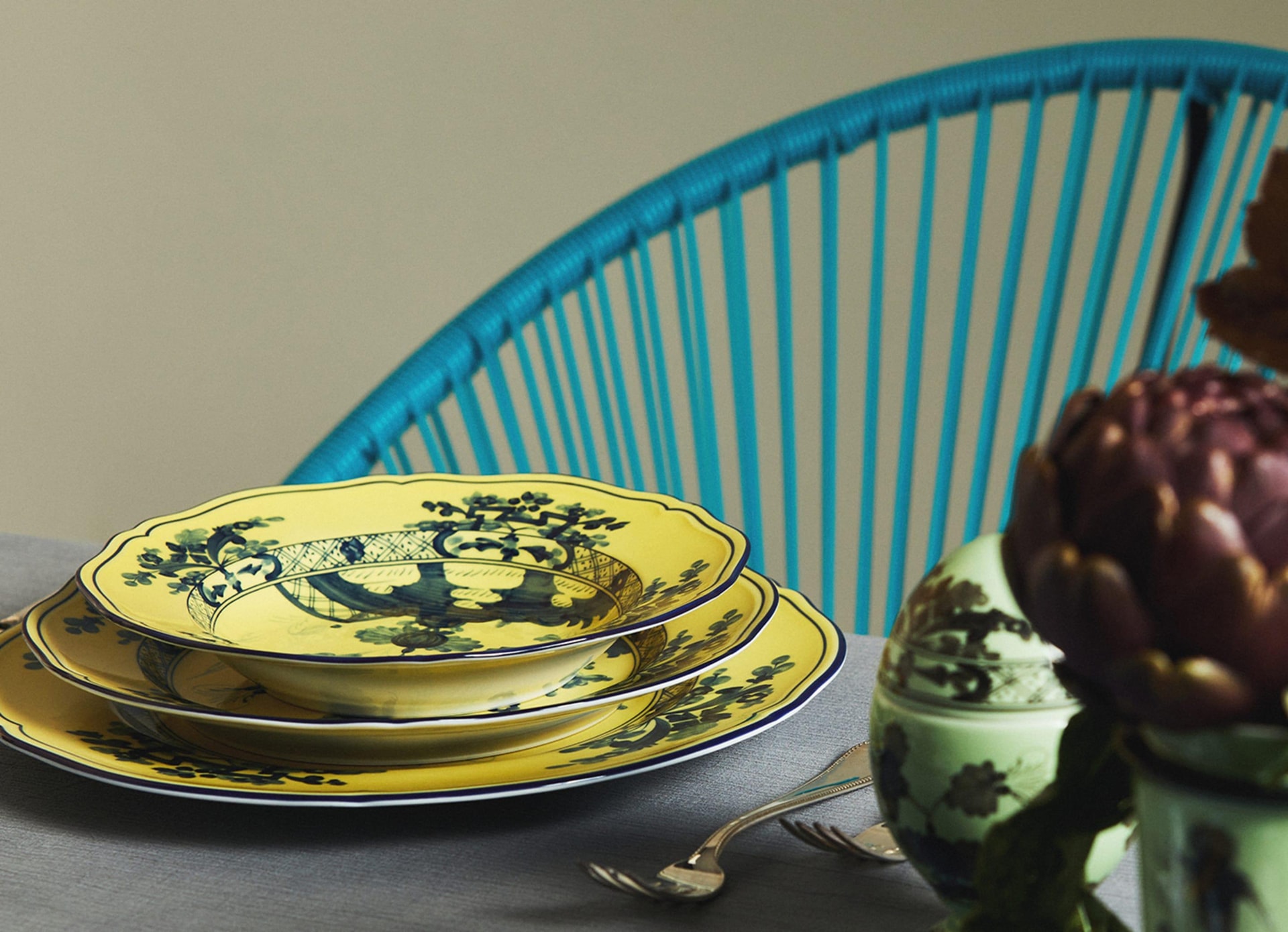 Ginori 1735, Oriente Italiano, Soup plate