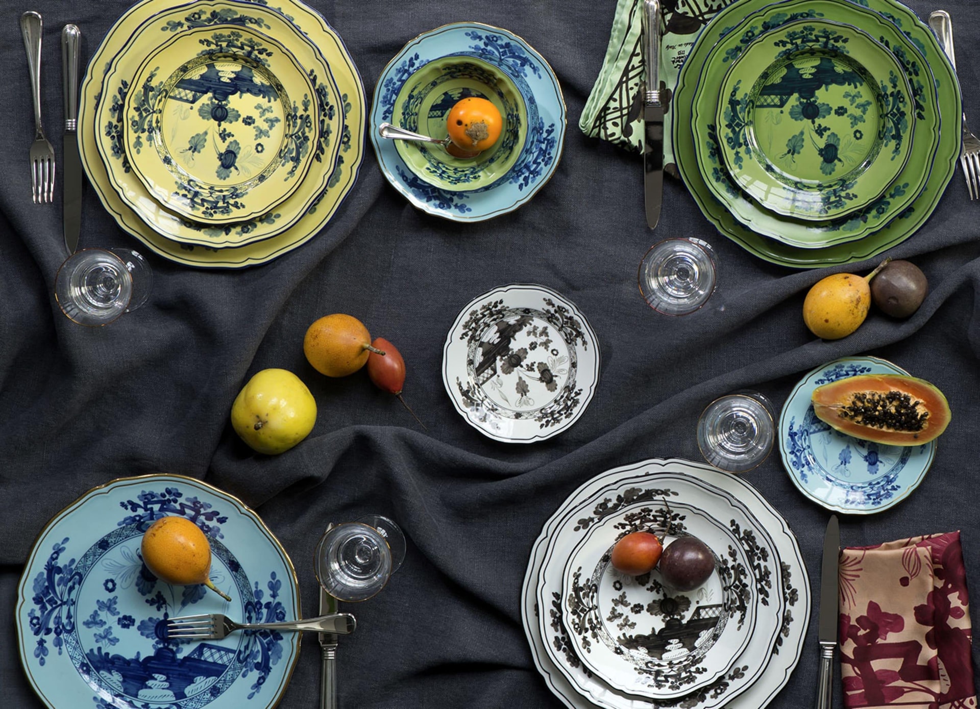 Ginori 1735, Oriente Italiano, Flat plate