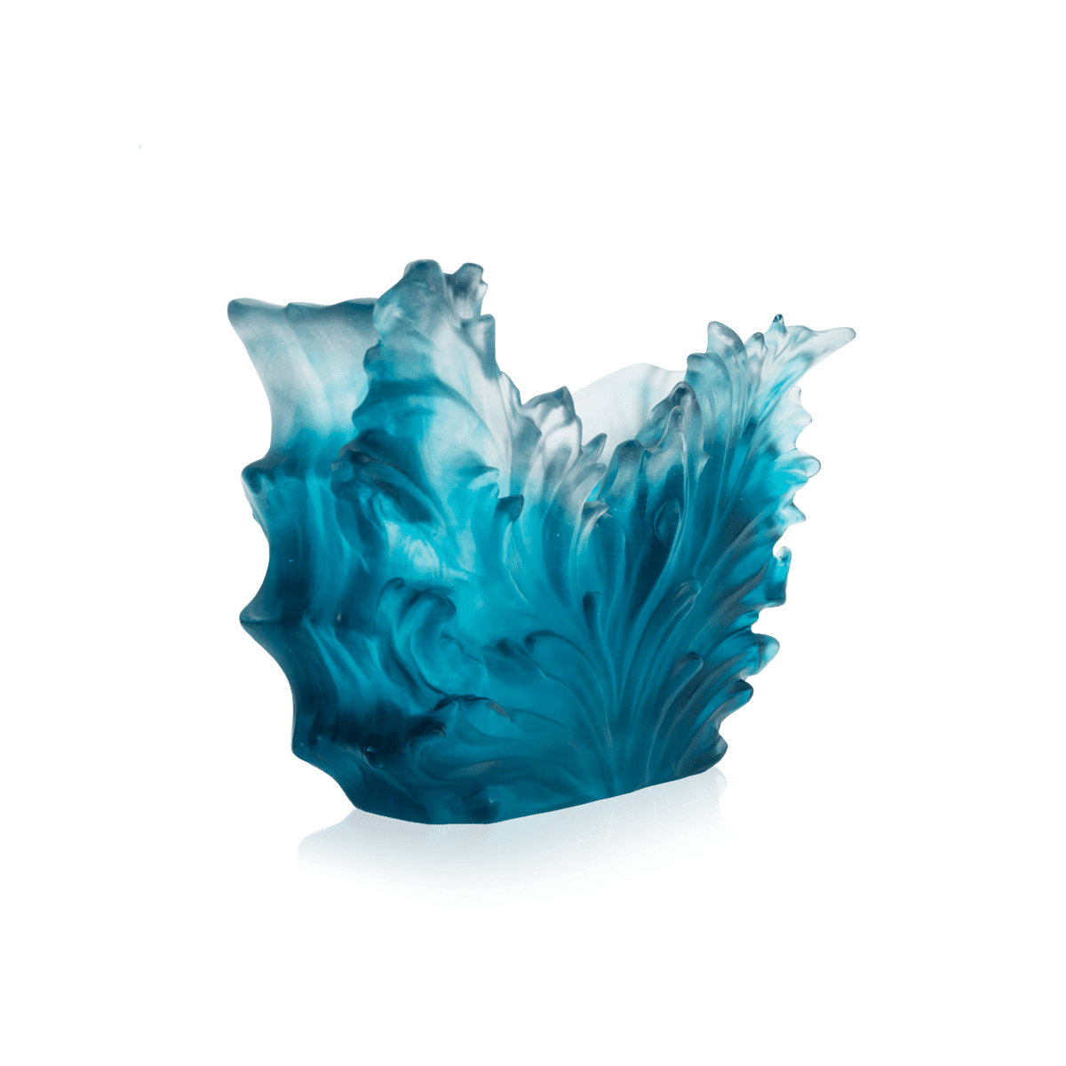 Daum, Maya vases, Medium seashell vase, limited edition
