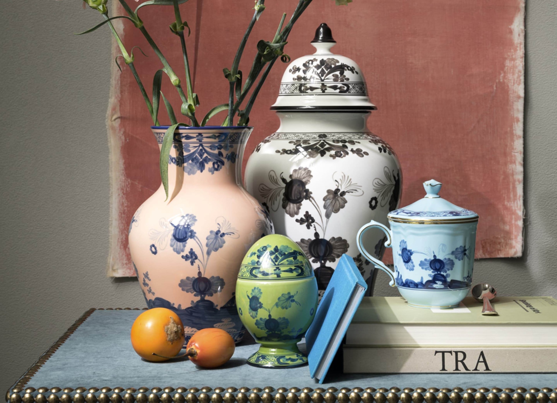 Ginori 1735, Oriente Italiano, Large potiche vase