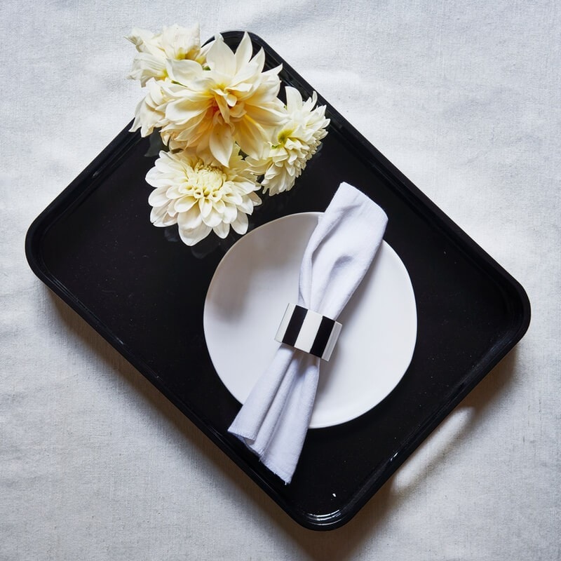 Von Gern Home, Trays and boxes, Medium tray, black