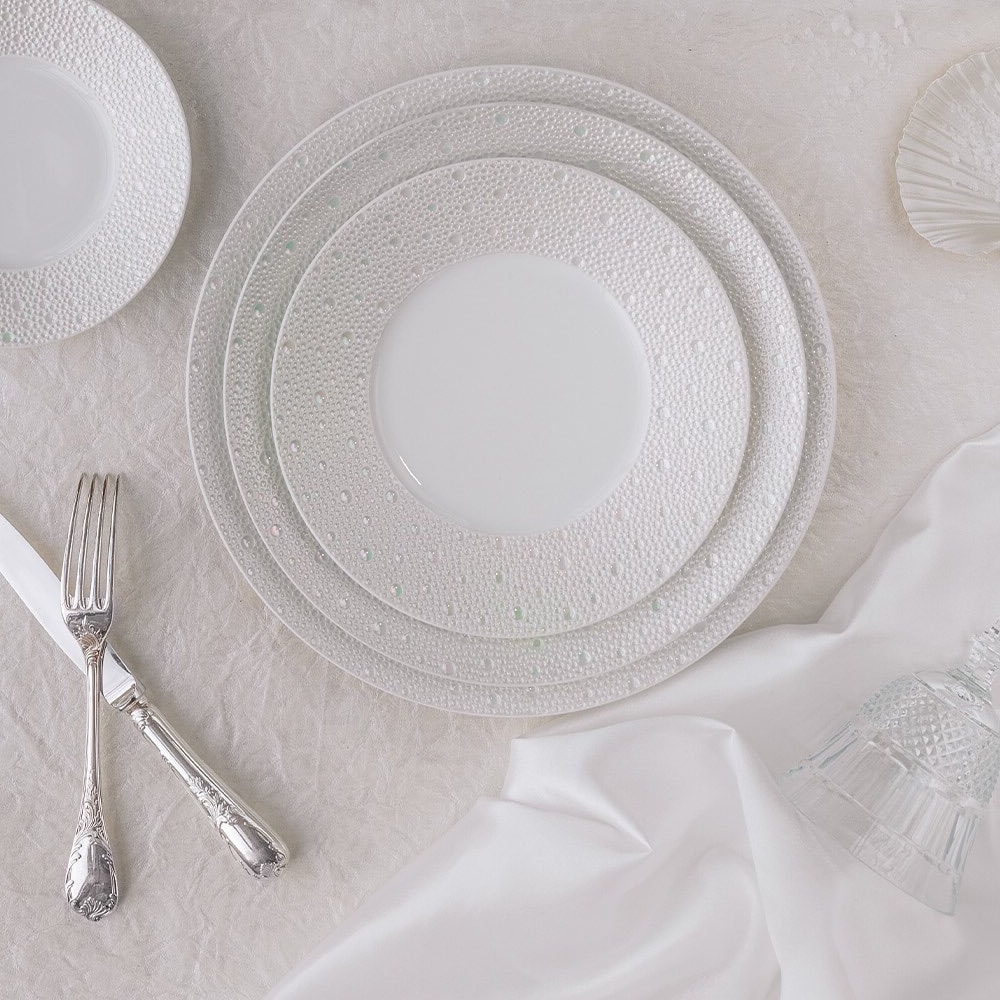 Bernardaud, Ecume Perle, Oval platter small