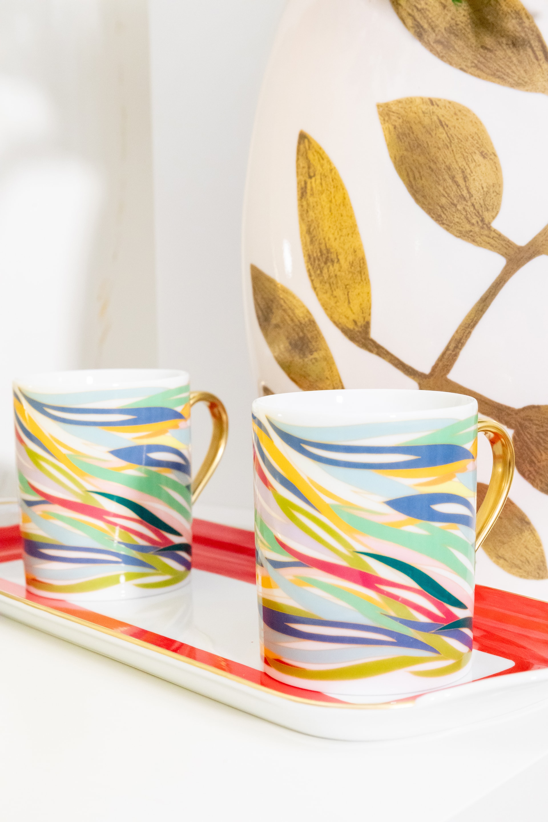 Robert Haviland & C. Parlon, Garden Party, Mug & saucer