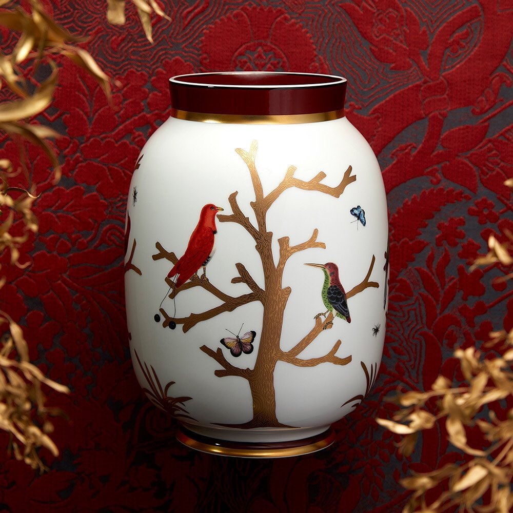 Bernardaud, Aux Oiseaux, Toscan vase