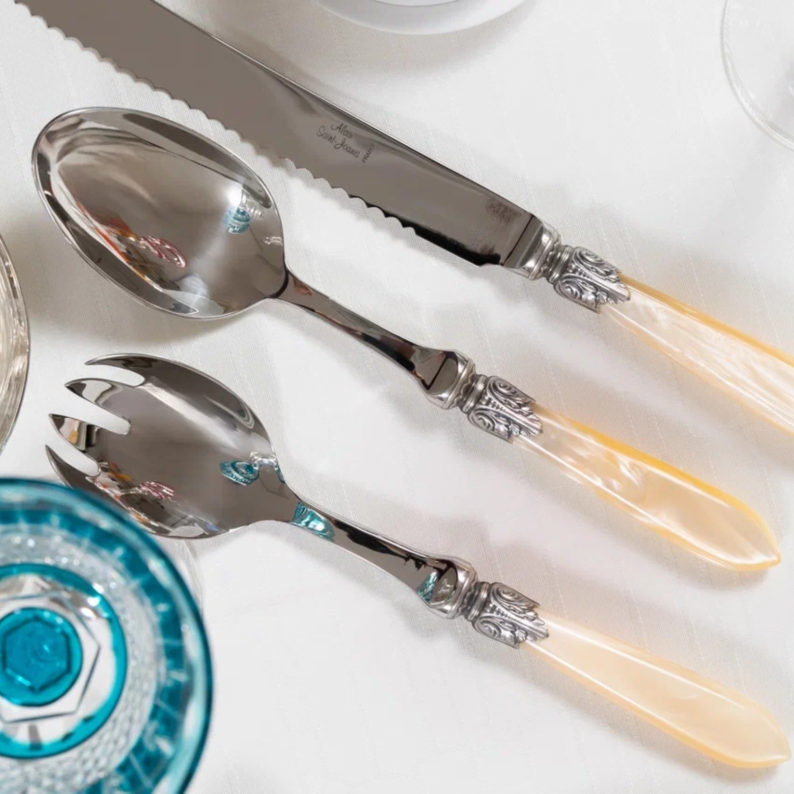 Alain Saint-Joanis, Colchique, stainless steel, Cake server