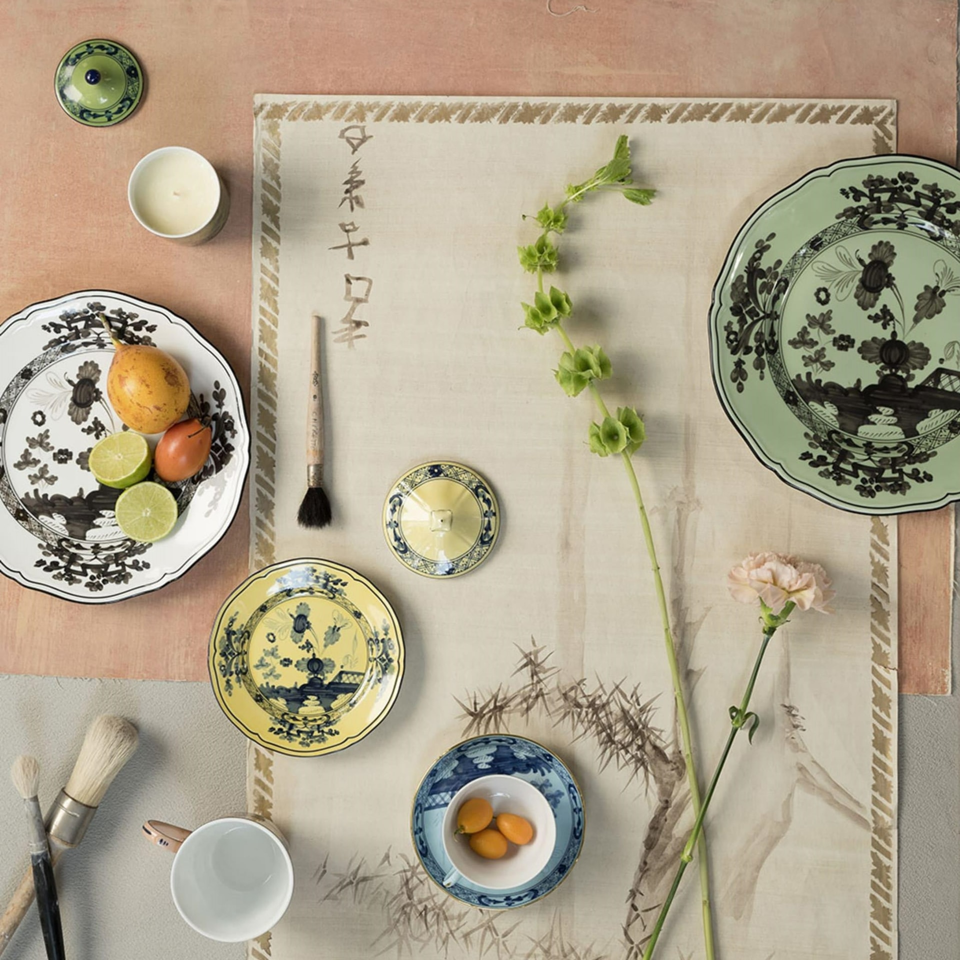 Ginori 1735, Oriente Italiano, Dessert plate