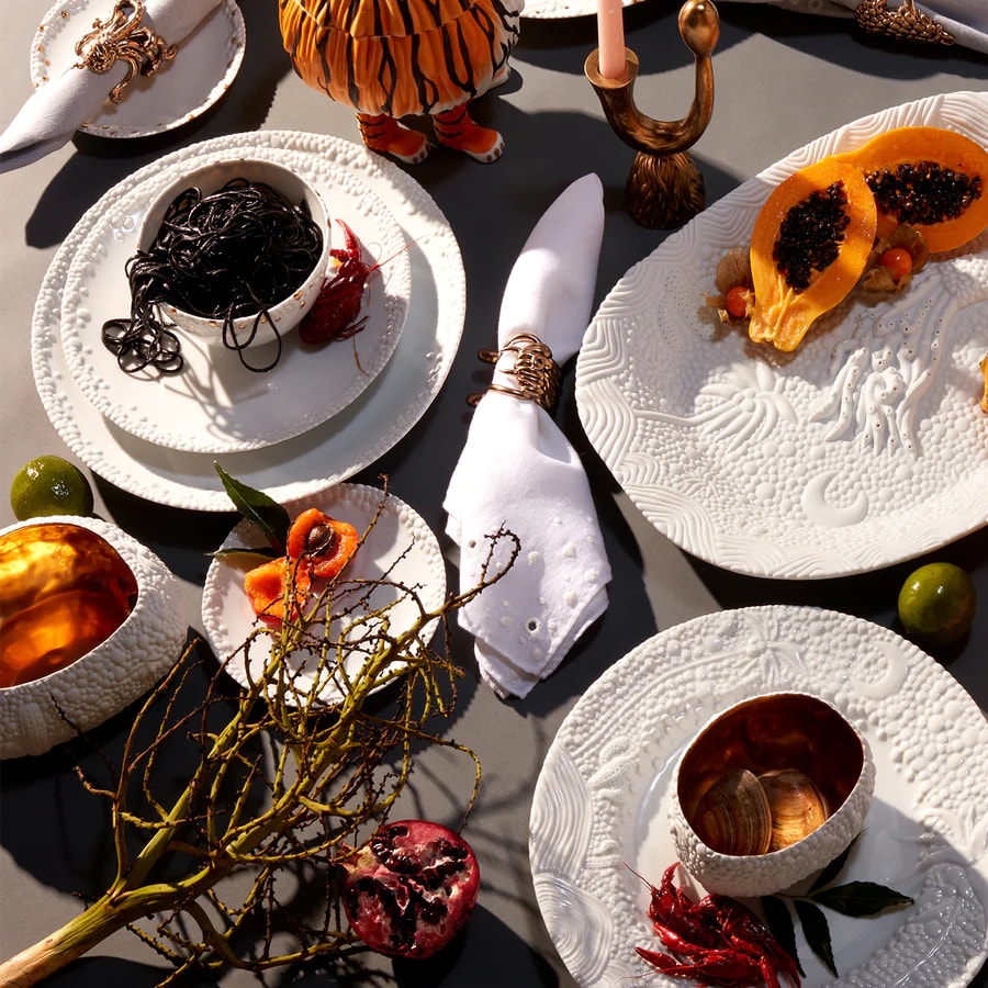 L'Objet, Haas Mojave White, Dessert plate