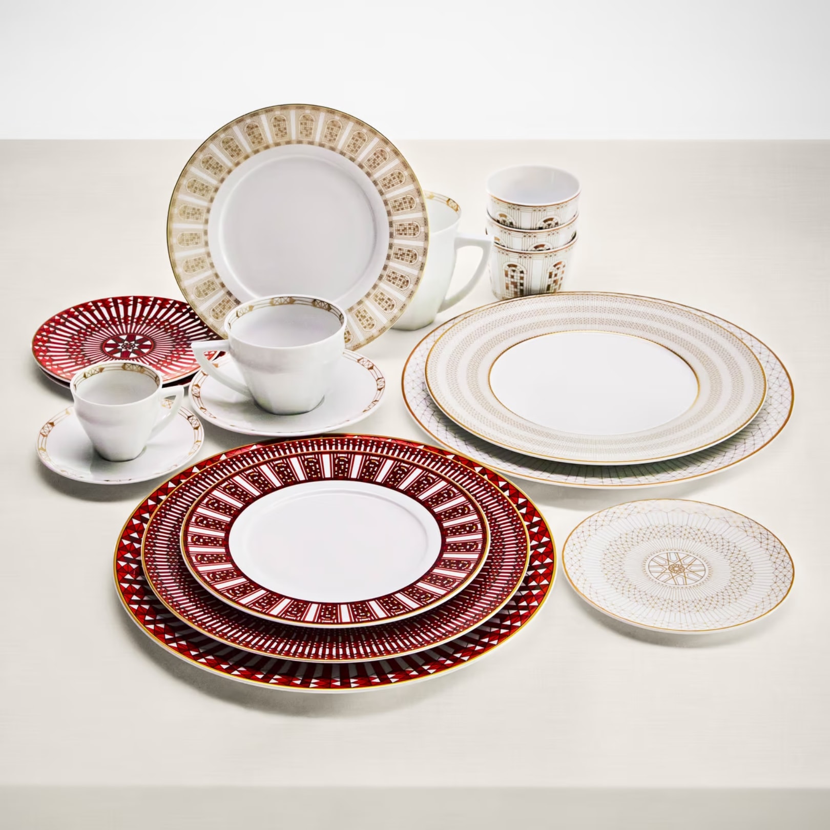 Baccarat, Arcadia gold, Timbale