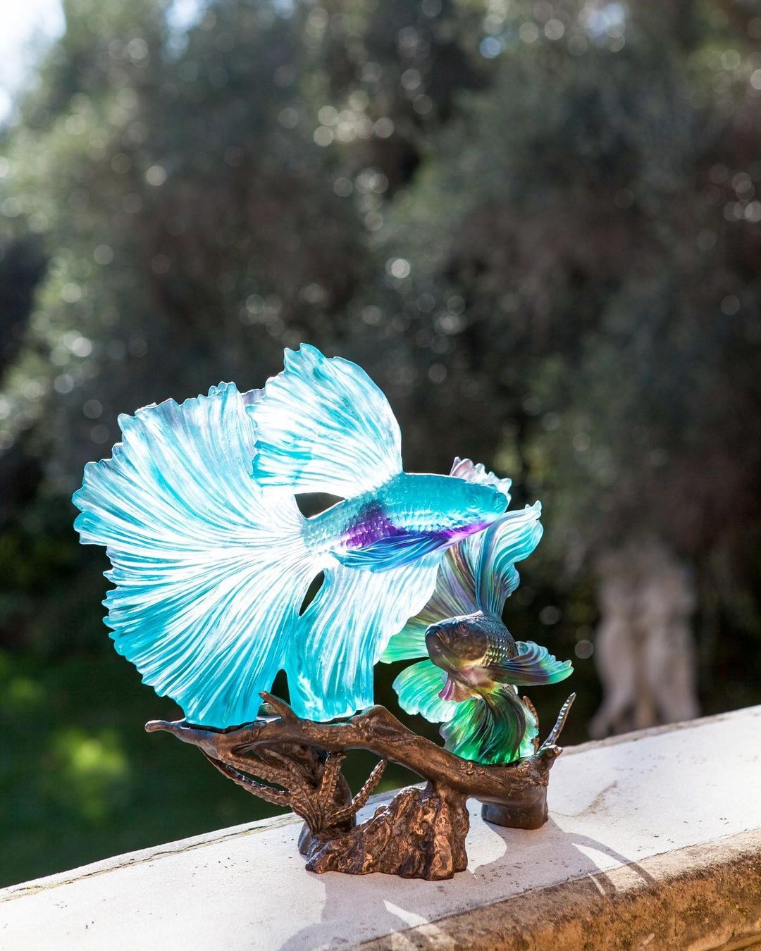 Daum, Mer de Corail sculptures, The dance of the fighters