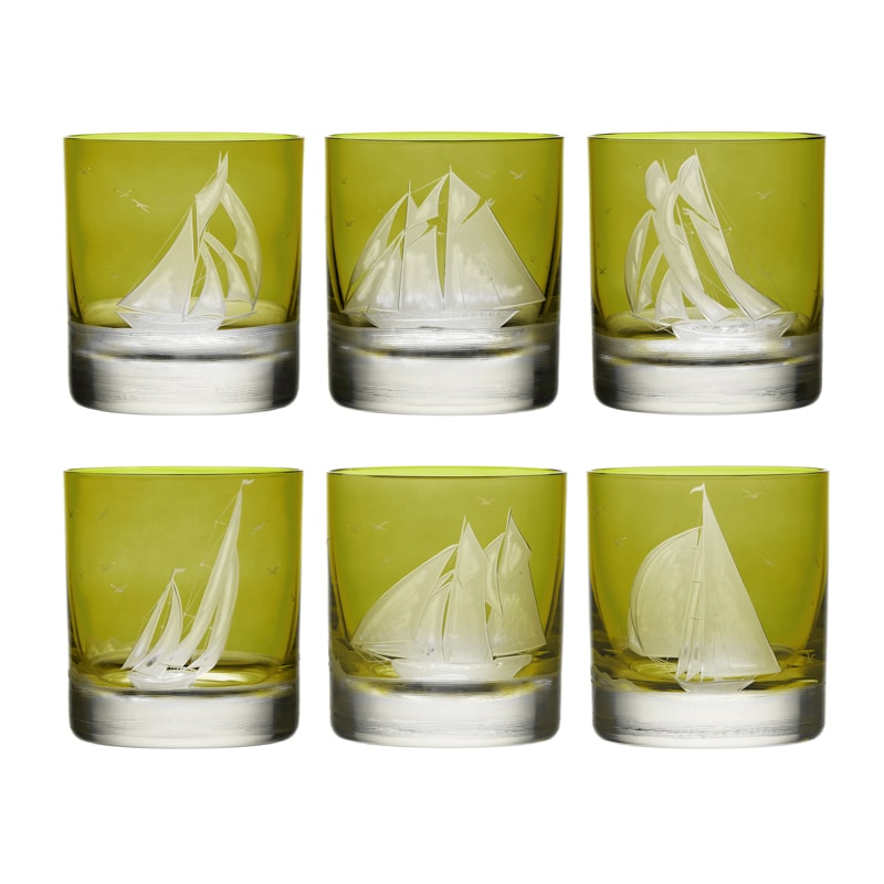 Artel, Golden Age of Yachting double old fashioned, Double old fashioned tumbler, Jubilee