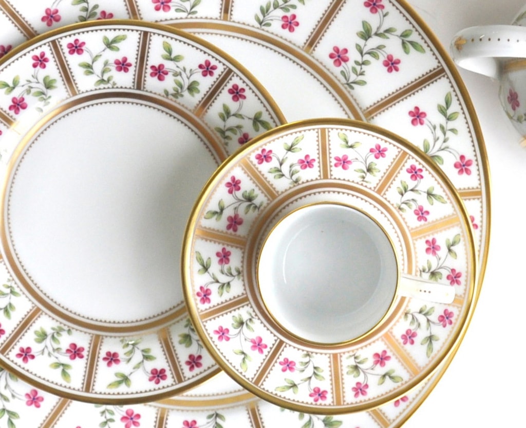 Bernardaud, Roseraie, Bread and butter plate