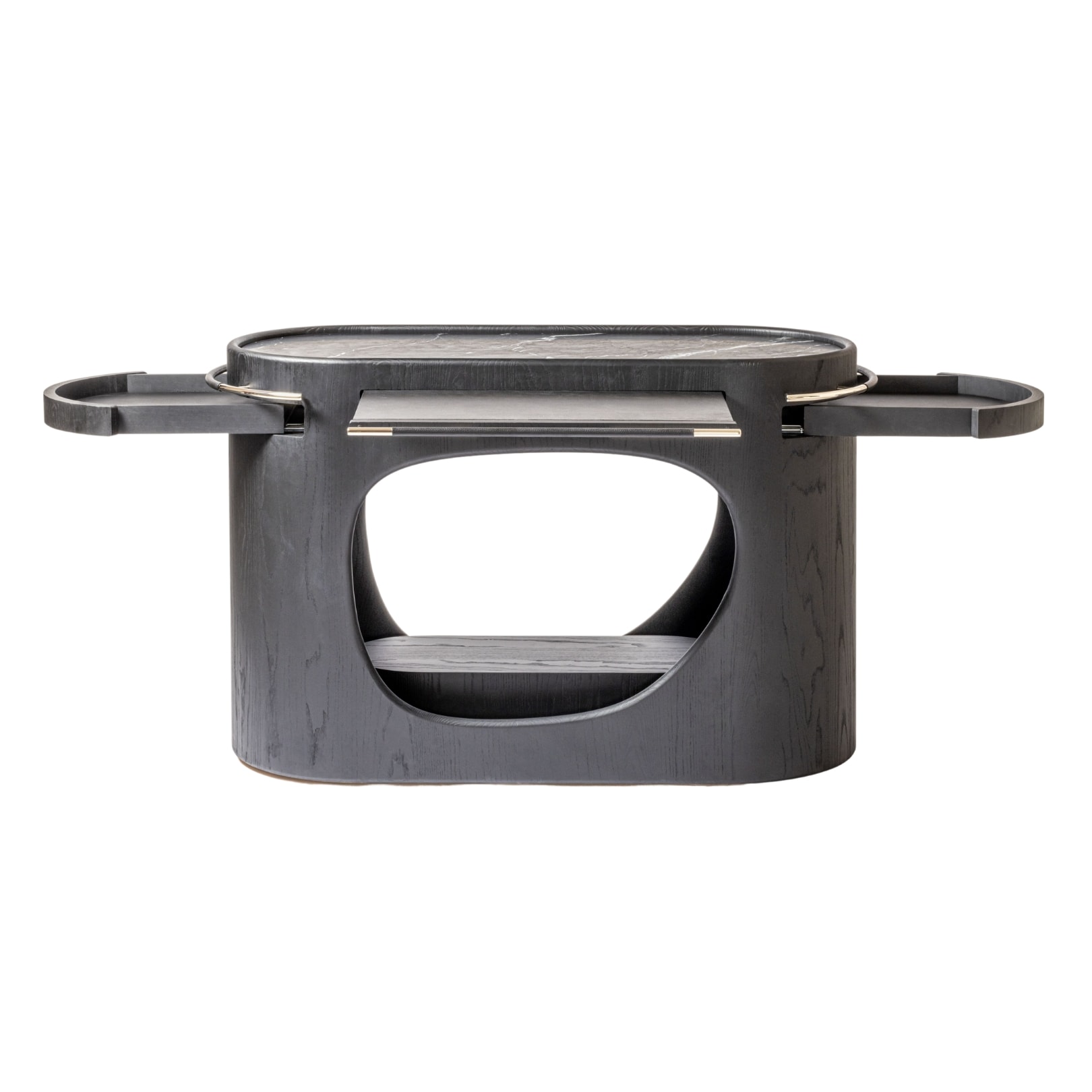 Giobagnara, Maris tables by Kelly Wearstler, Bar cart