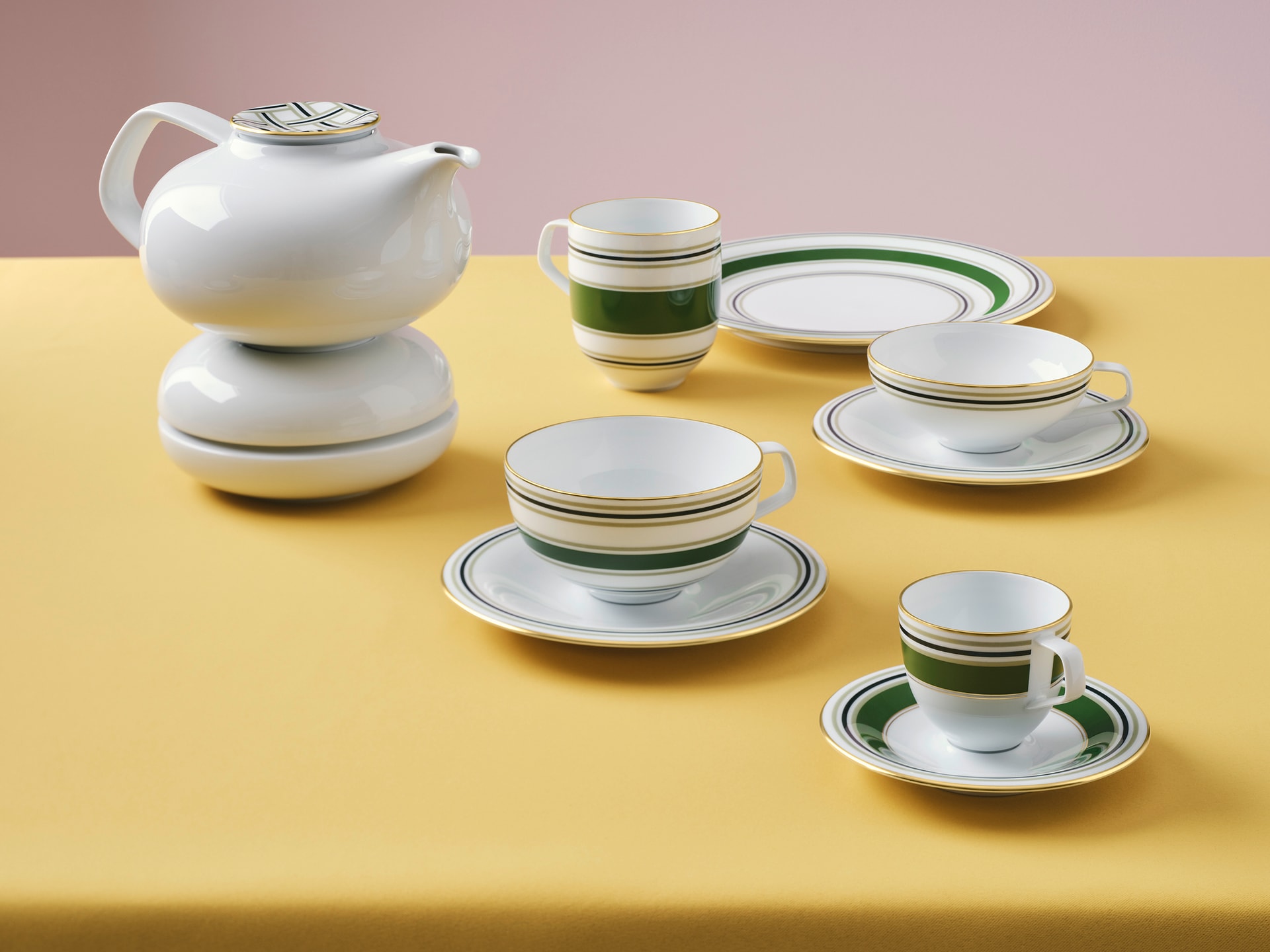 Fürstenberg, Fluen heritage green, Espresso saucer