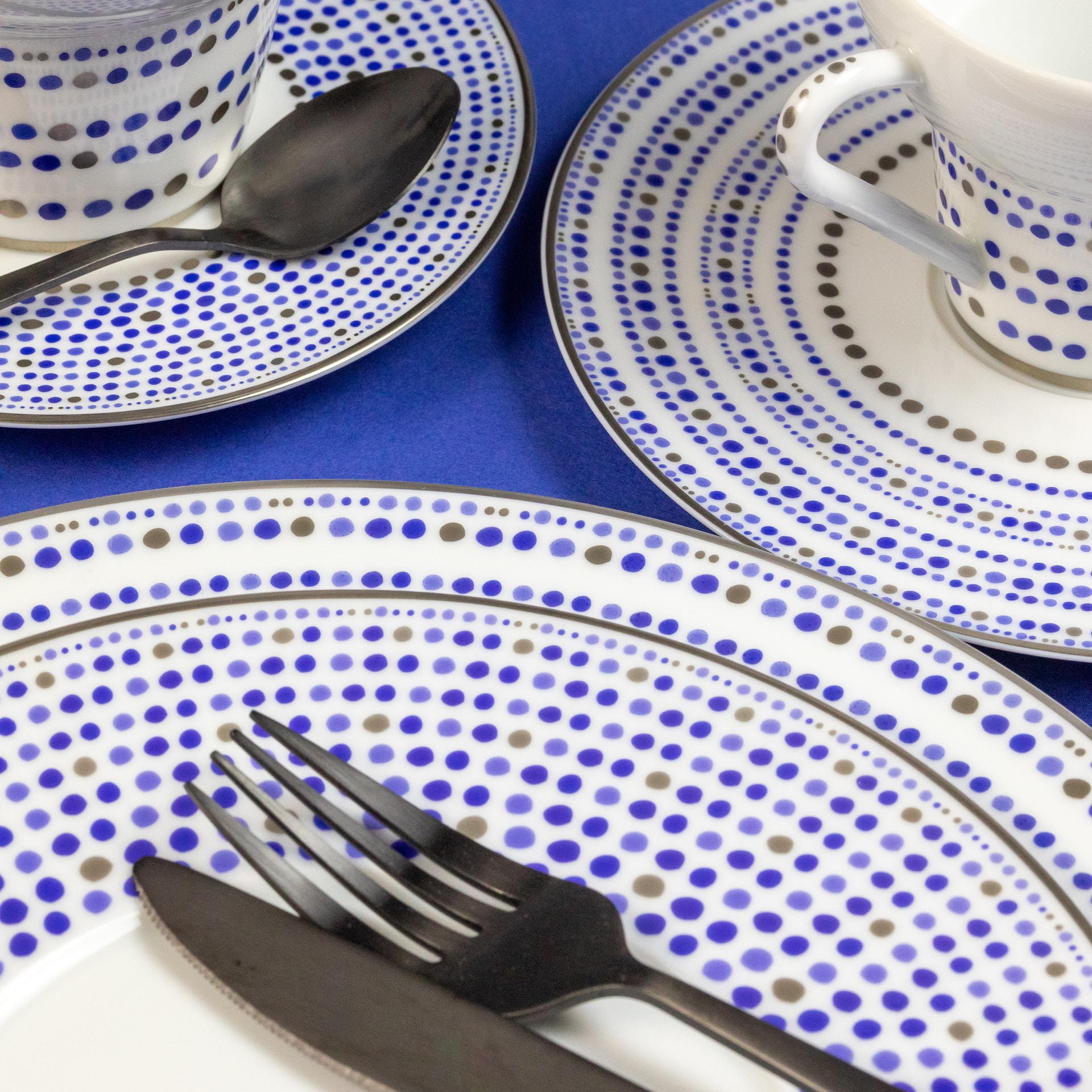 Robert Haviland & C. Parlon, Toscana Indigo, Chinese rice bowl
