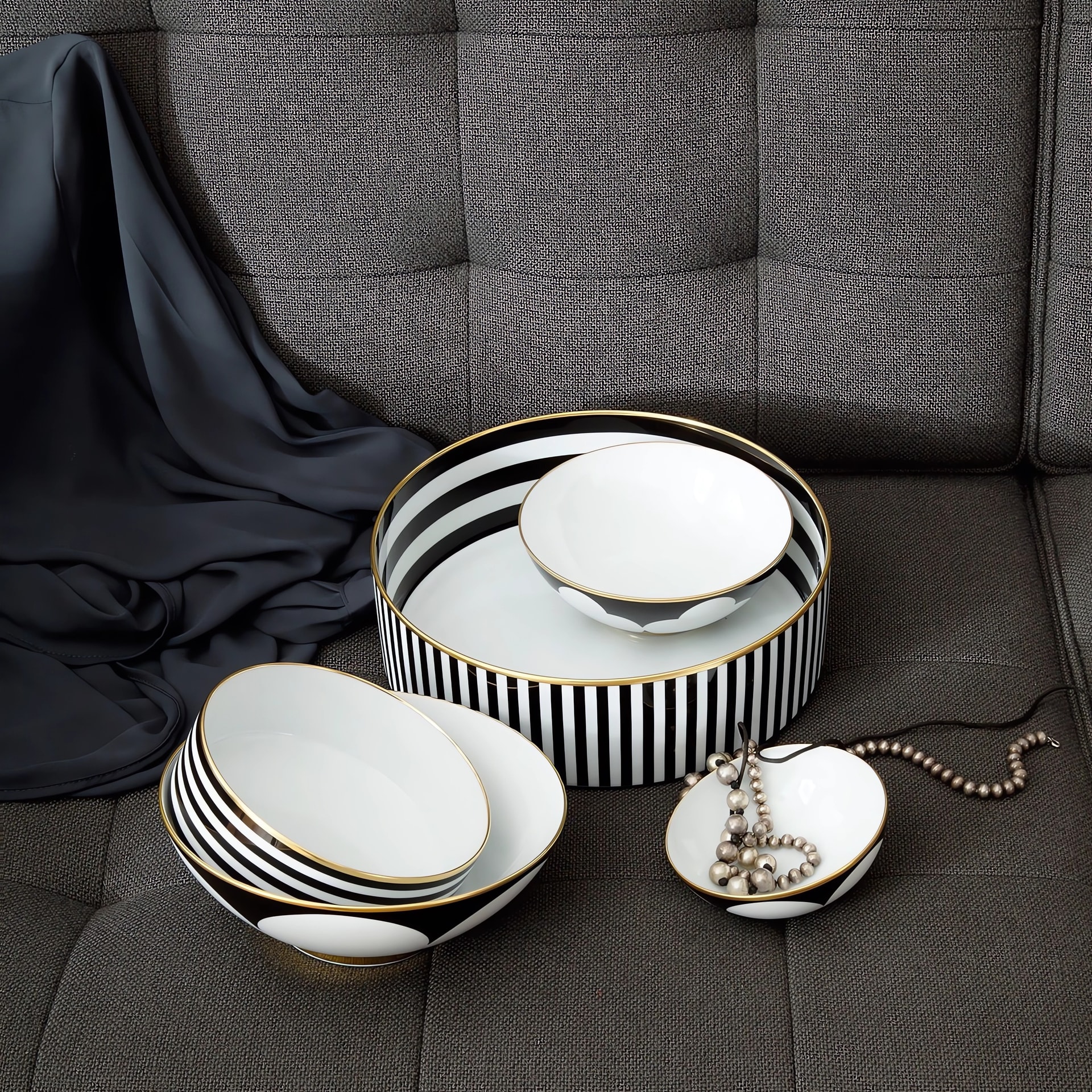 Sieger by Fürstenberg, Ca' d'Oro, Cylindrical bowl medium