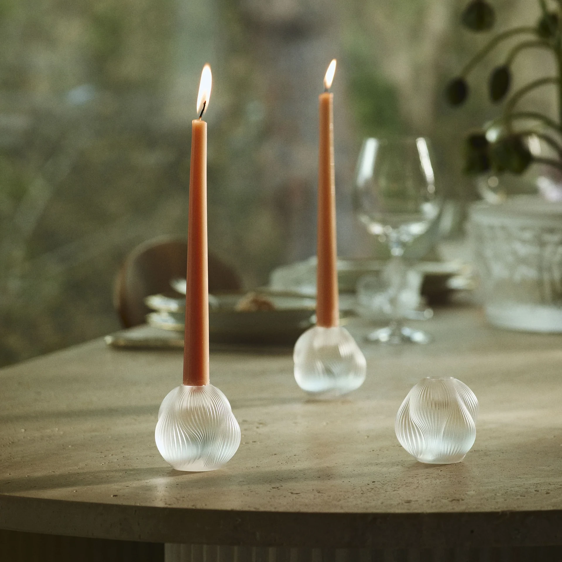 Lalique, Air Alizé, Candle holder