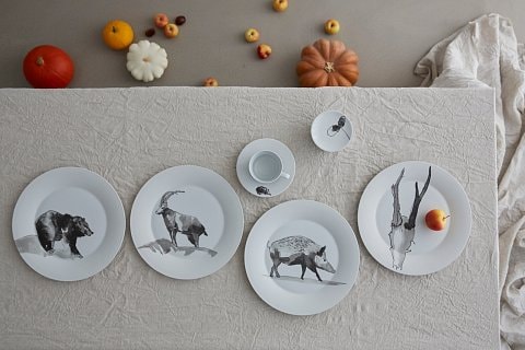 Hering Berlin, Piqueur, Breakfast, dessert plate large