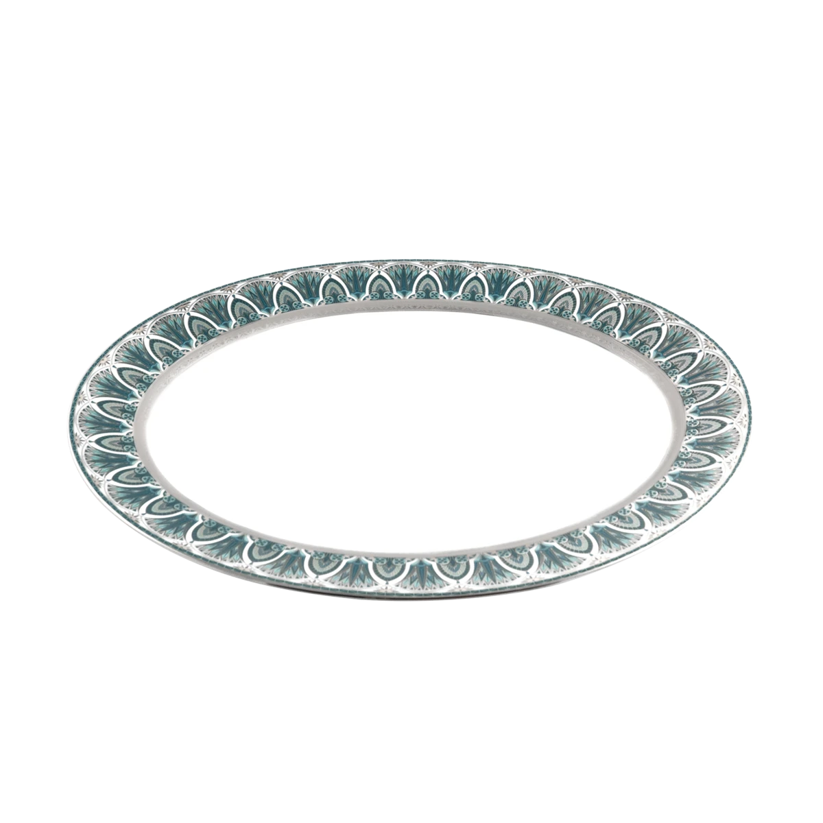 Haviland, Rêves du Nil Platinum, Oval platter