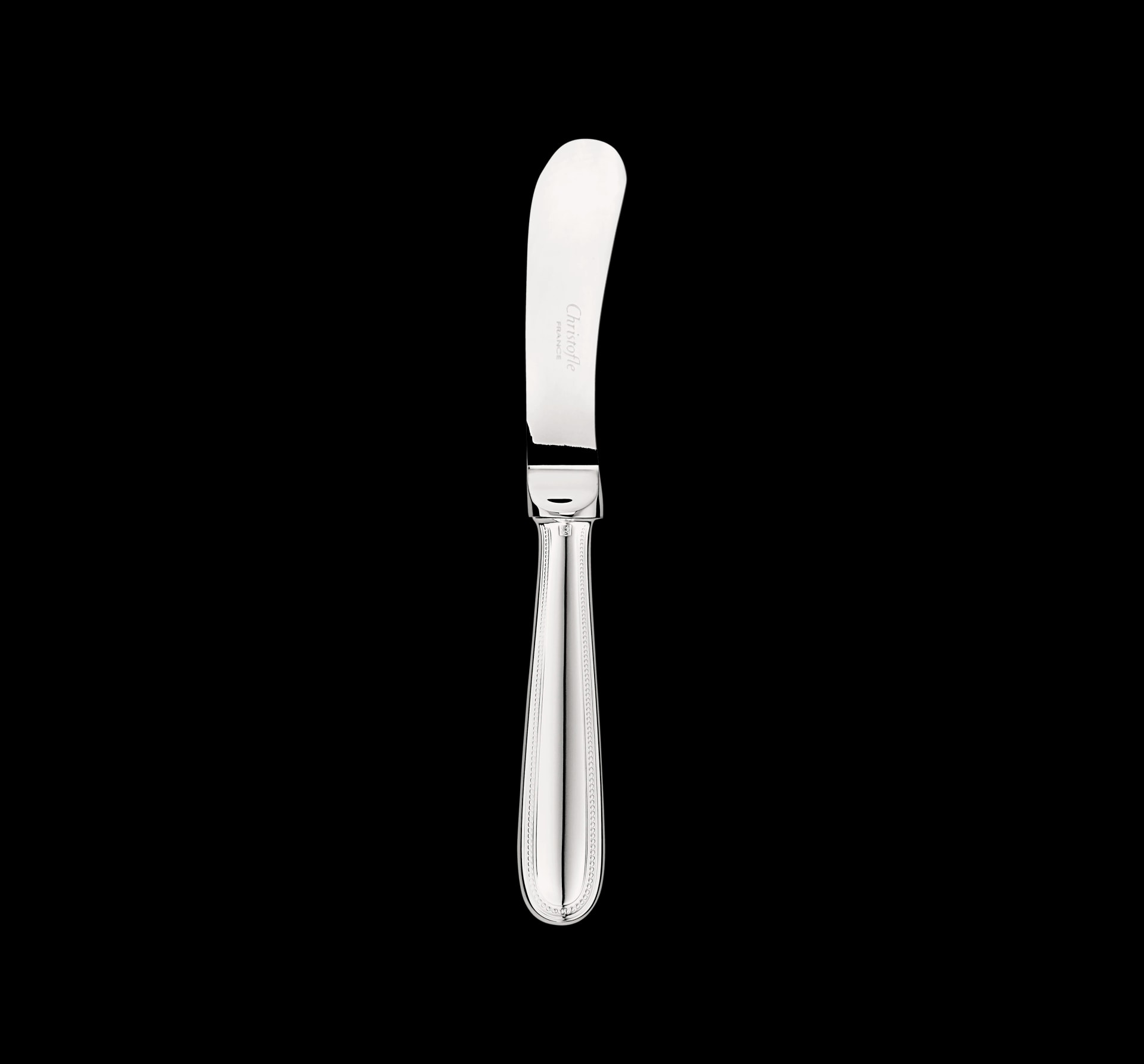Christofle, Perles cutlery, stainless steel, Butter spreader