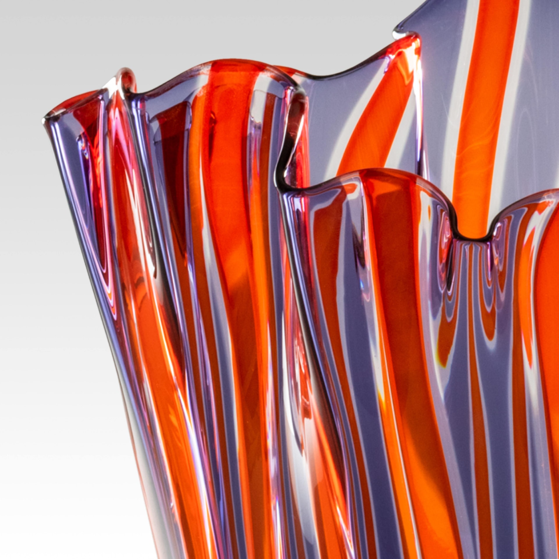 Venini, Fazzoletto, Fazzoletto a canne vase