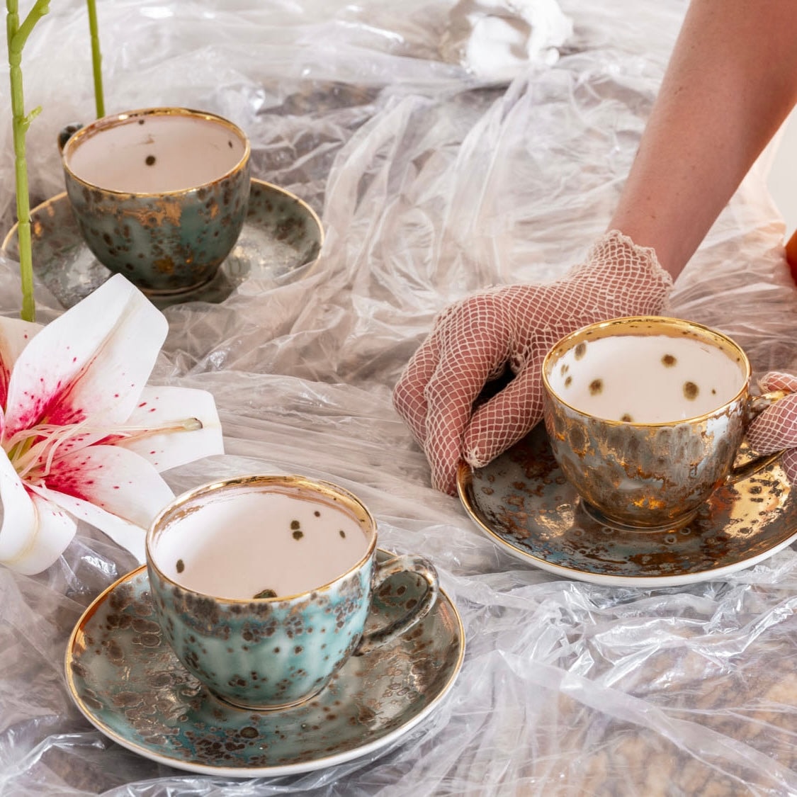 Coralla Maiuri, Michelangelo, Coffee cup and saucer