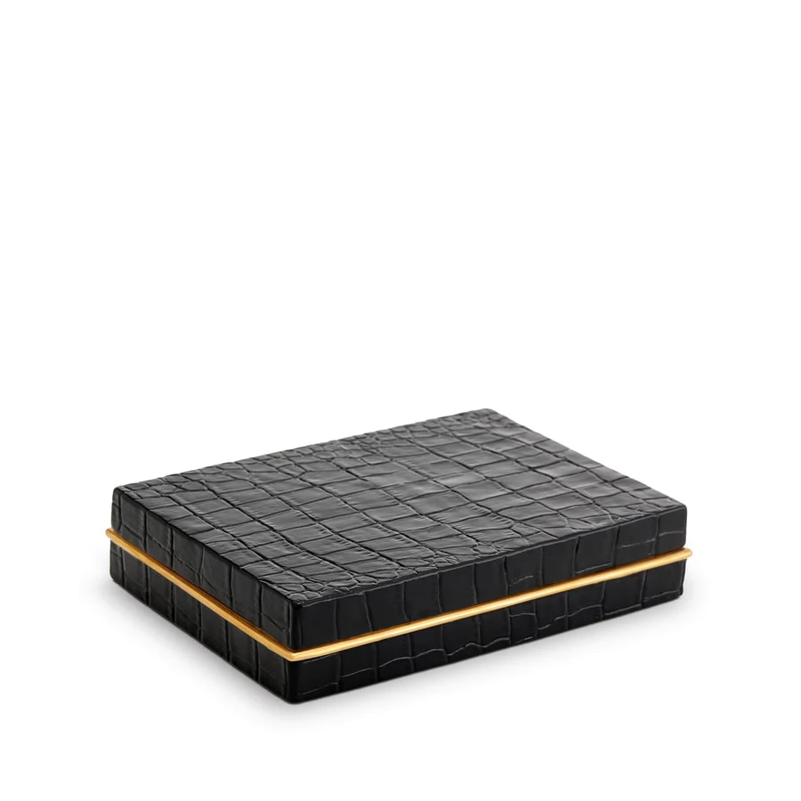 L'Objet, Games, Crocodile box with two decks of playing cards