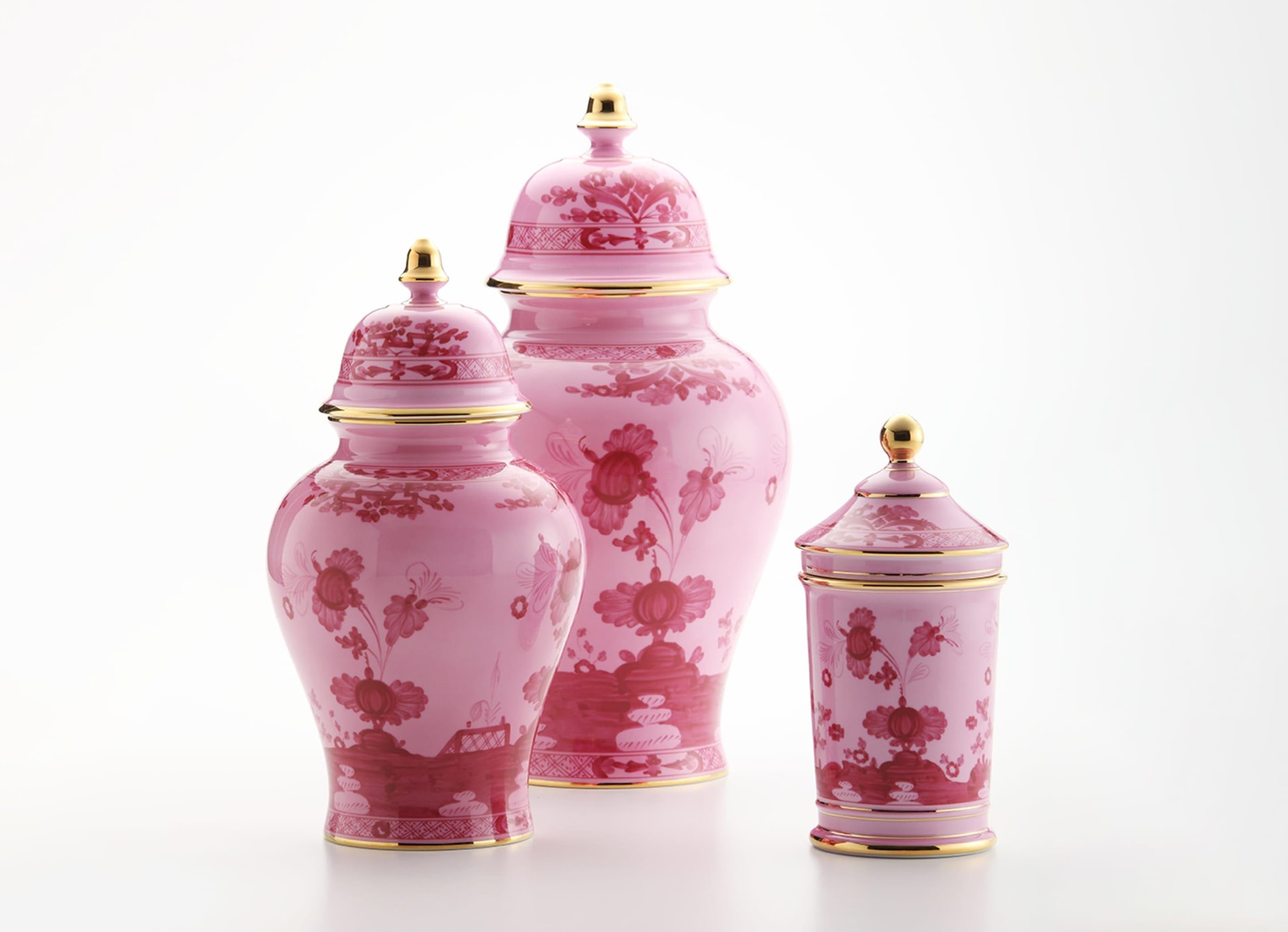Ginori 1735, Oriente Italiano, Large potiche vase