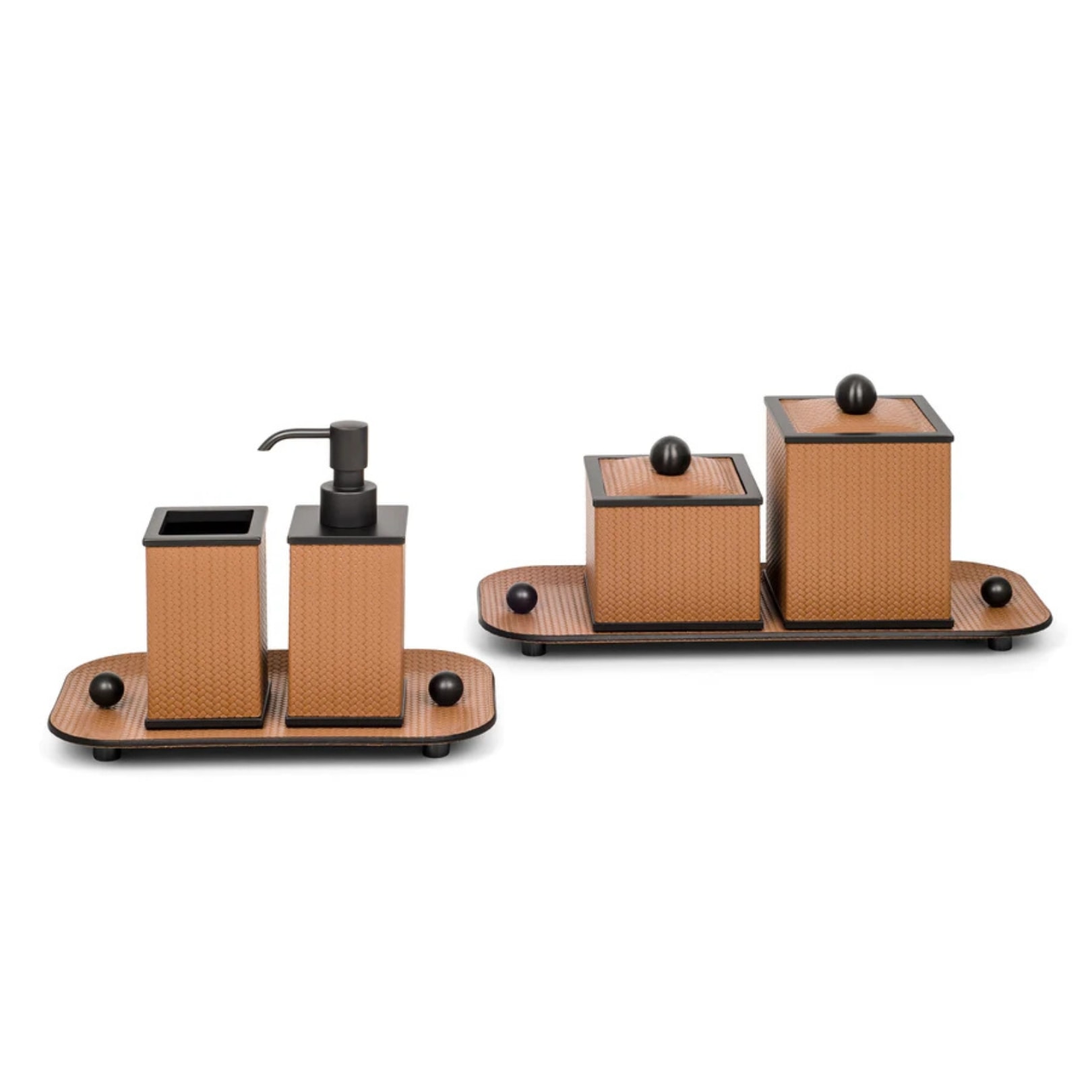 Pinetti, Olimpia bathroom collection, Square cotton pad holder, medium