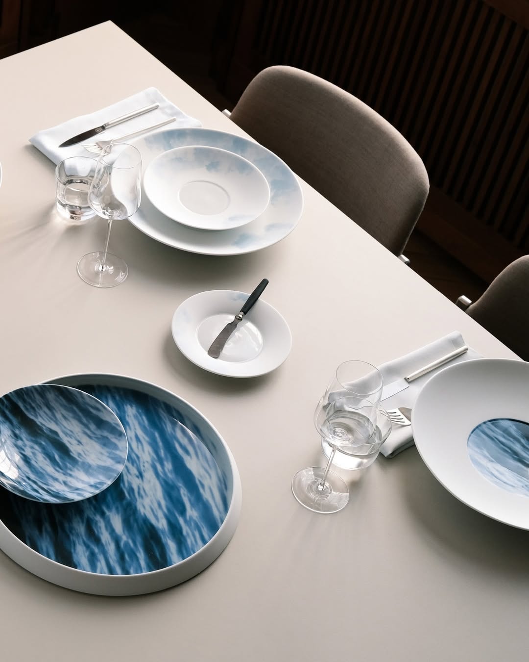Hering Berlin, Waves & Clouds, Salad plate
