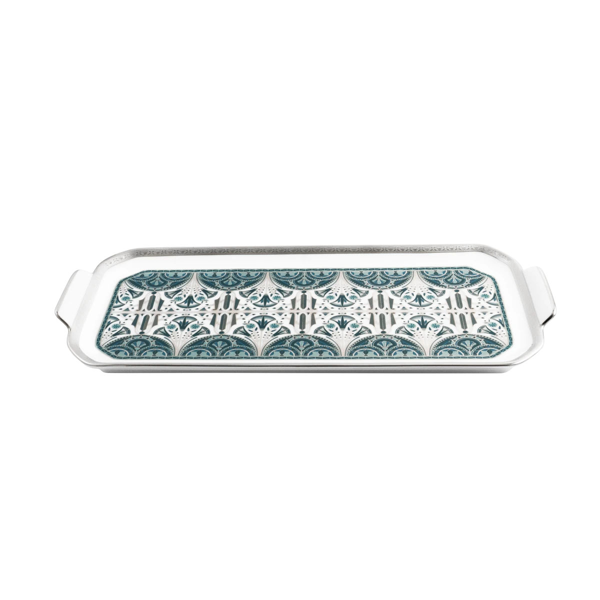 Haviland, Rêves du Nil Platinum, Rectangular cake platter