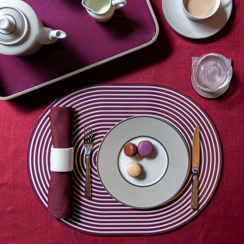 Von Gern Home, Trays and boxes, Medium tray, plum