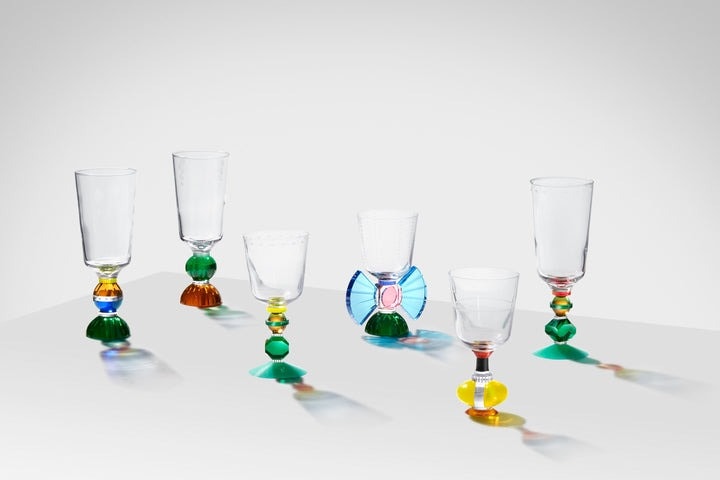 Reflections Copenhagen, Glasses, Set of 2 ascot tall crystal glass