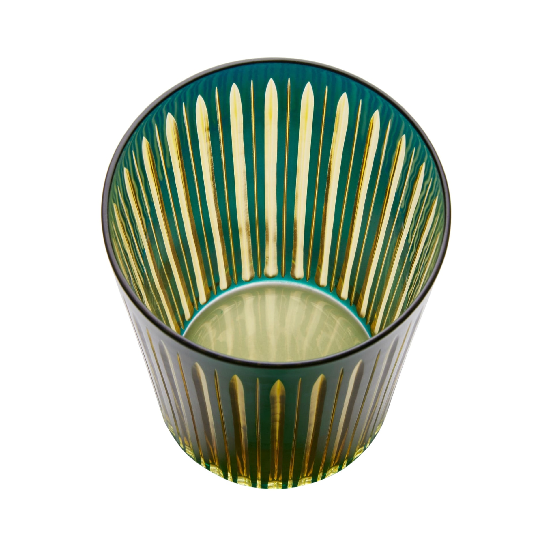 L'Objet, Prism, Set of 4 highball glasses, green