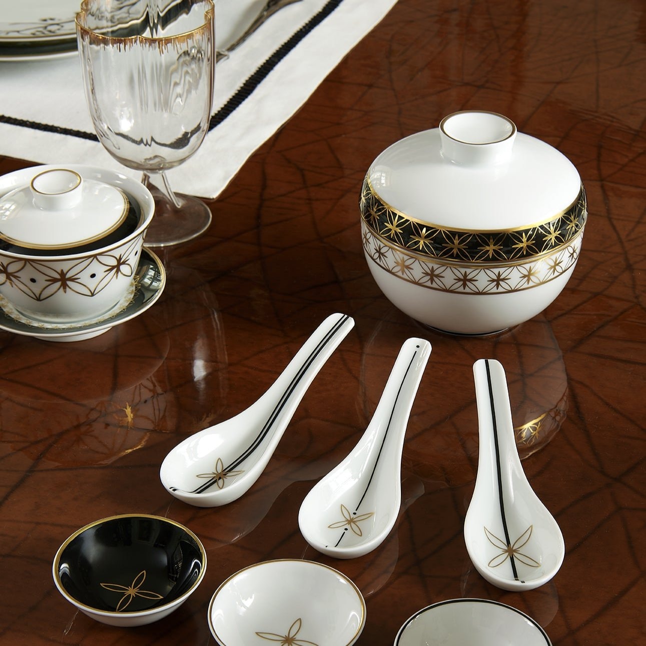 Pinto, Vieux Kyoto, Chinese spoon