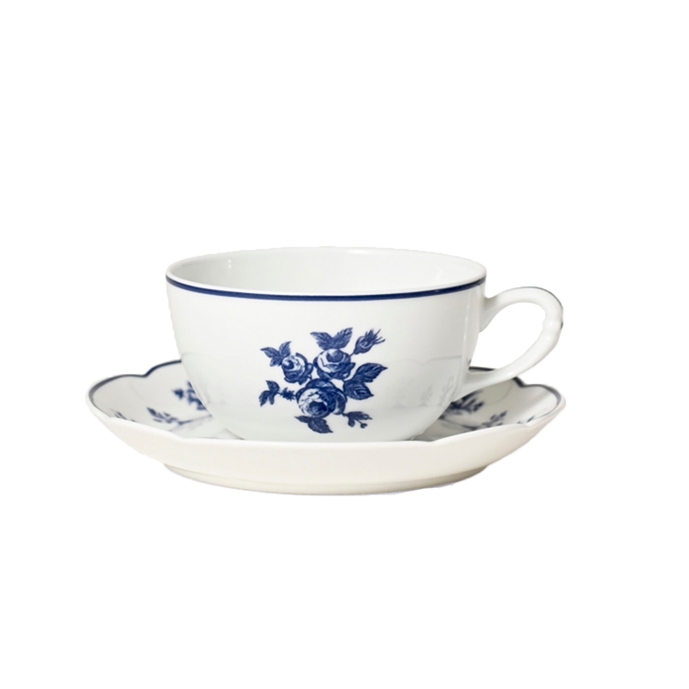 Bernardaud, Chateaubriand couleur, Tea cup and saucer