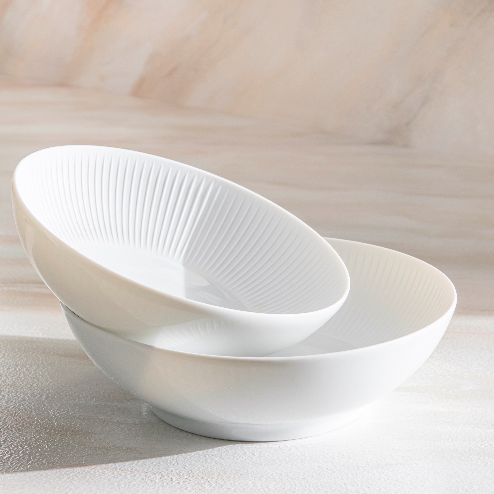 J.L Coquet, Bolero White Satin, Salad bowl, large