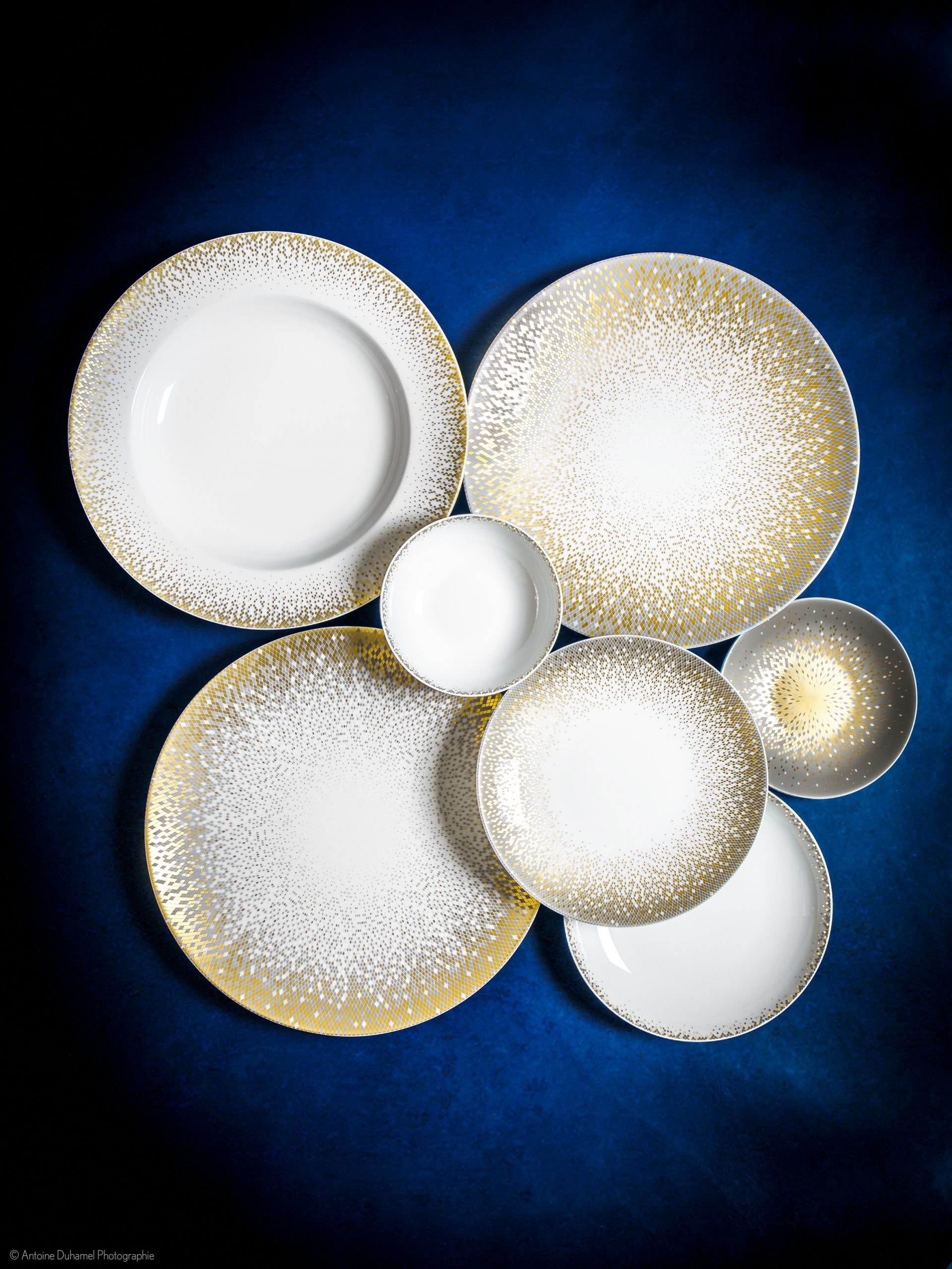 Haviland, Souffle d'or, Dinner plate
