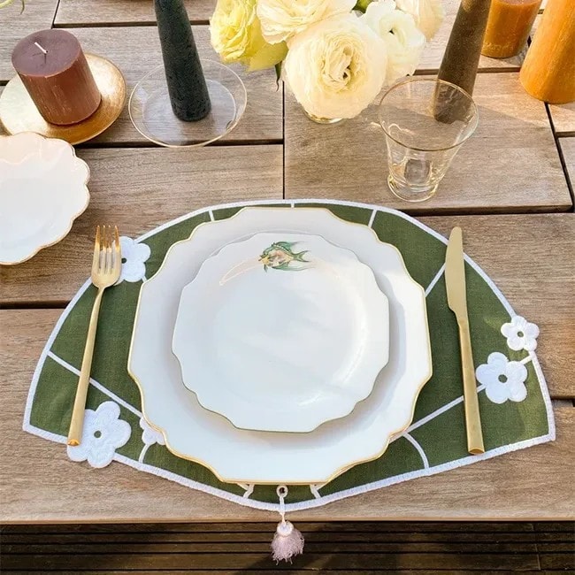 TRUFFLE BEE, BLOSSOM, Placemats set of 2