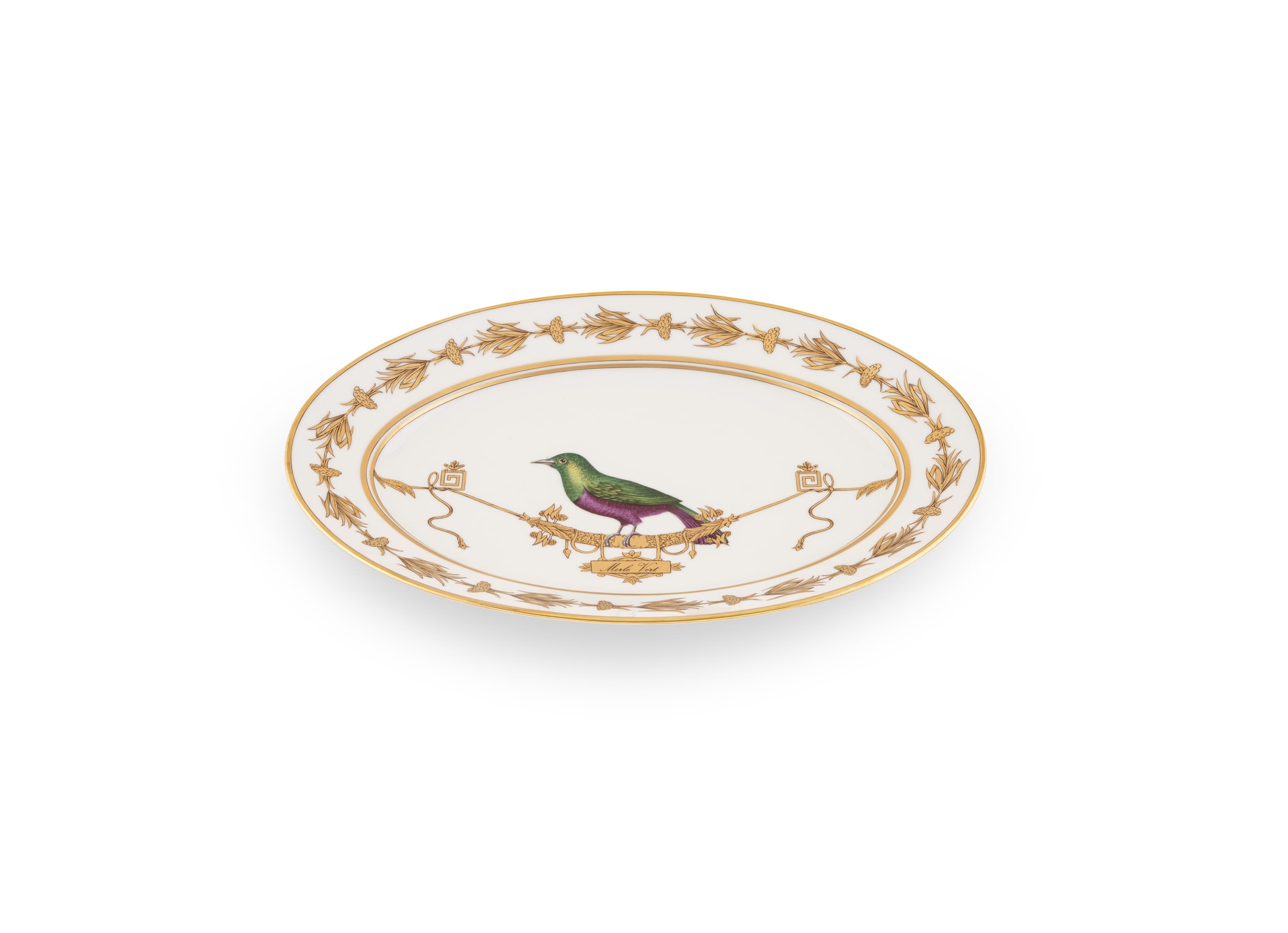 Ginori 1735, Voliere, Oval platter