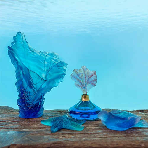 Daum, Mer de Corail vases, Medium vase