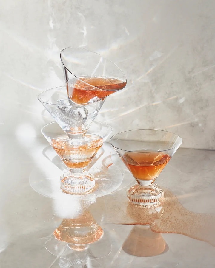 Reflections Copenhagen, Glasses, Set of 2 chelsea cocktail crystal glass