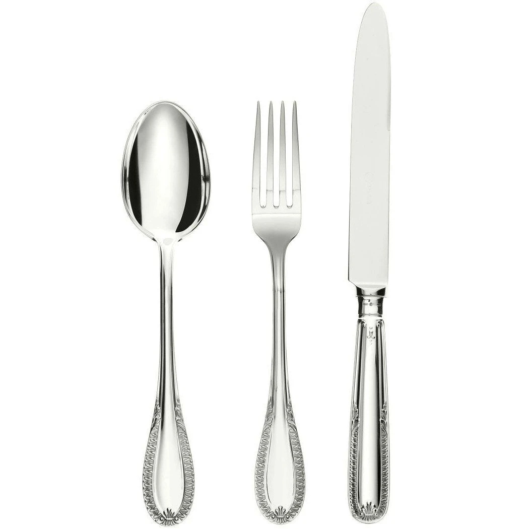 Schiavon, Impero cutlery, silver plated, Parmesan cheese slicer