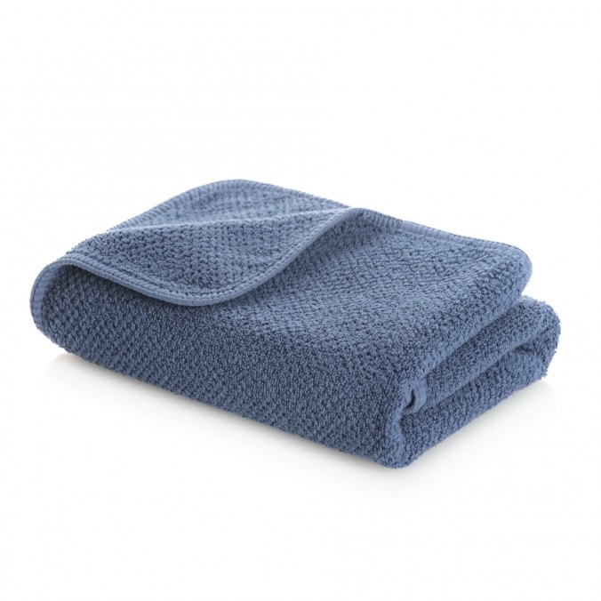 Graccioza, Bee Waffle towels, Bath sheet large, cobalt