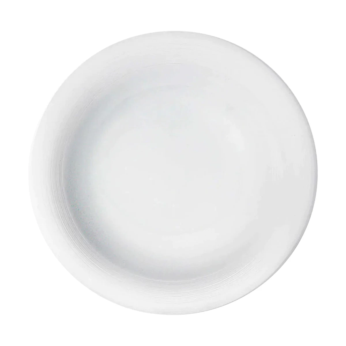 J.L Coquet, Hémisphère White Satin, Bubble dinner plate