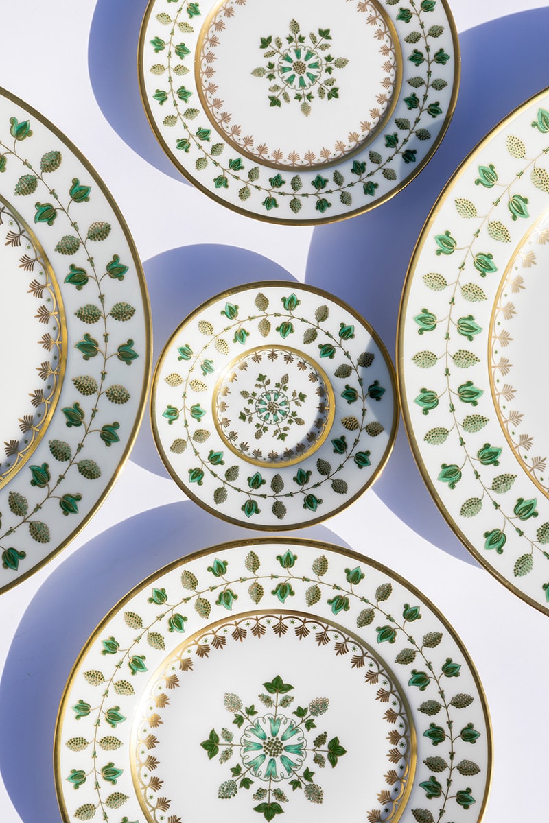 Robert Haviland & C. Parlon, Matignon Green, Bread & butter plate